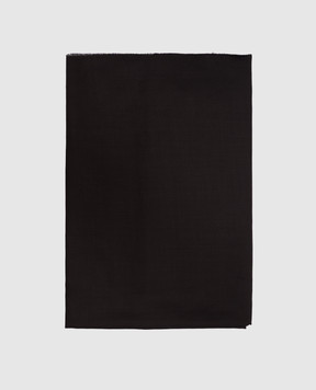 Toteme Black wool scarf 252WSC0079FB0421
