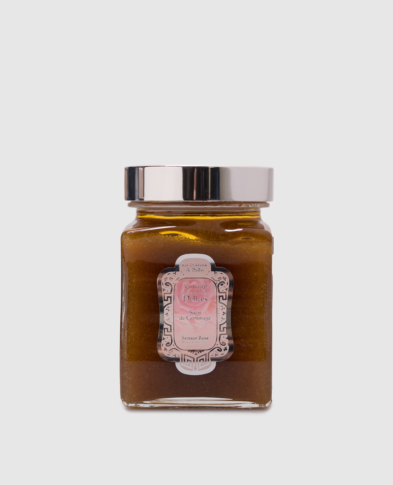 

Sugar body scrub with rose scent 300 g La Sultane de Saba, Brown