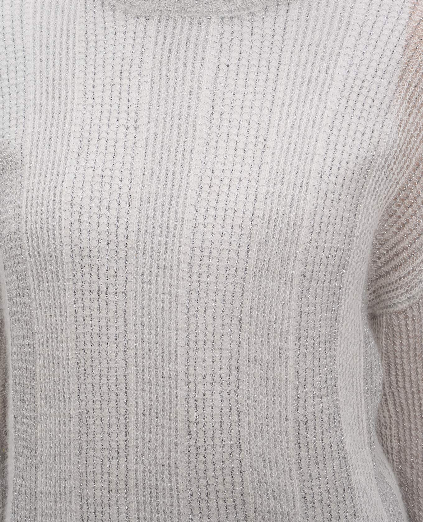 

Gray alpaca wool sweater with lurex Peserico, Grey