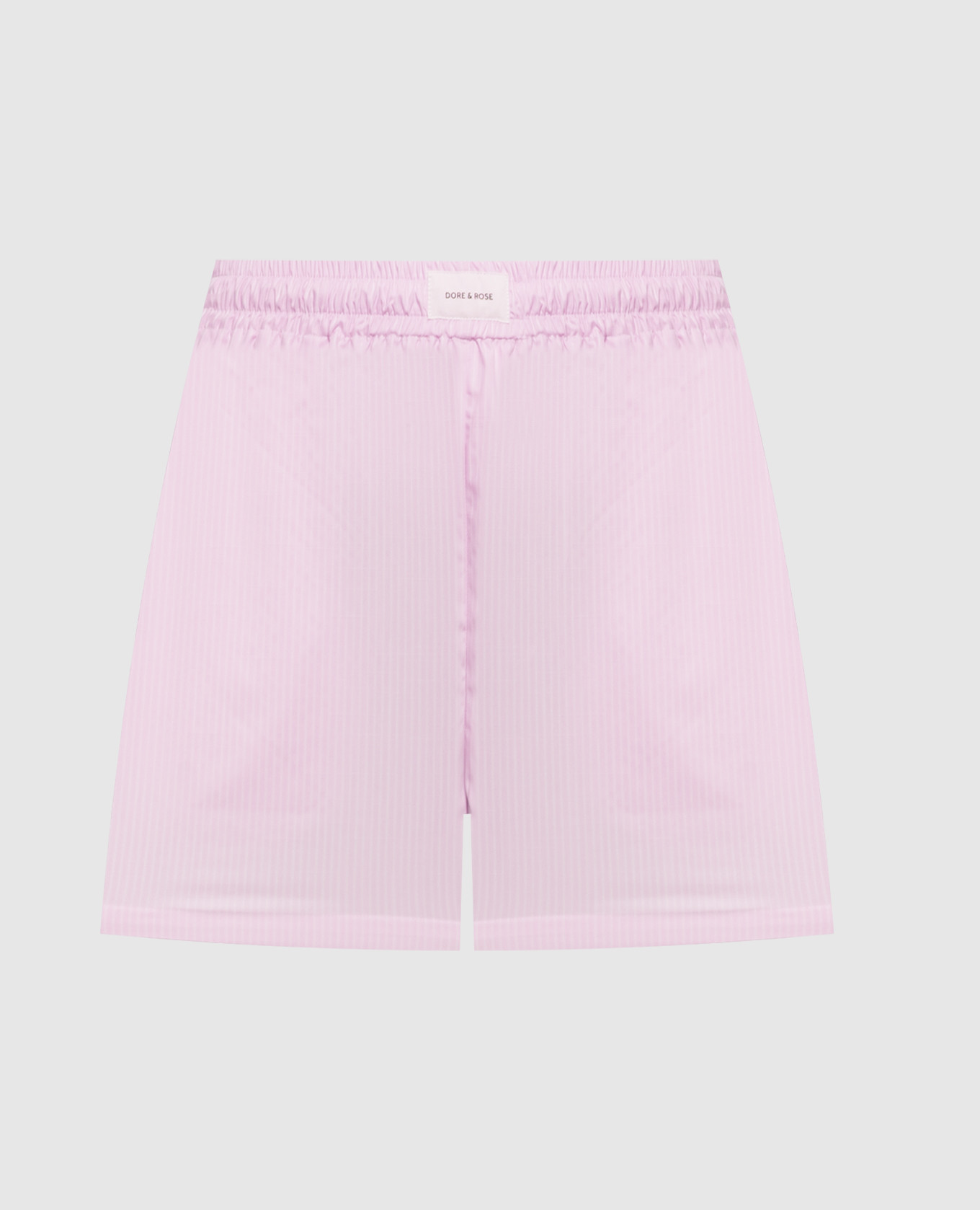 Pink striped pajama shorts Dore & Rose
