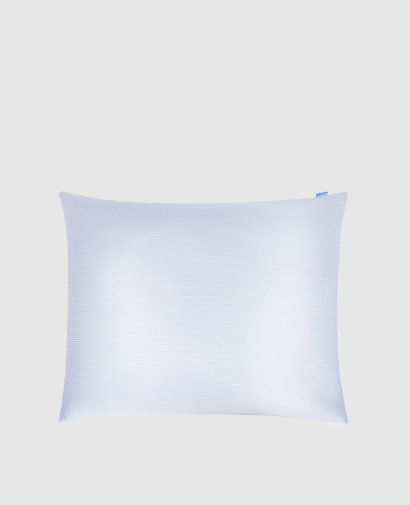 

Blue striped silk pillowcase Dore & Rose, Light blue