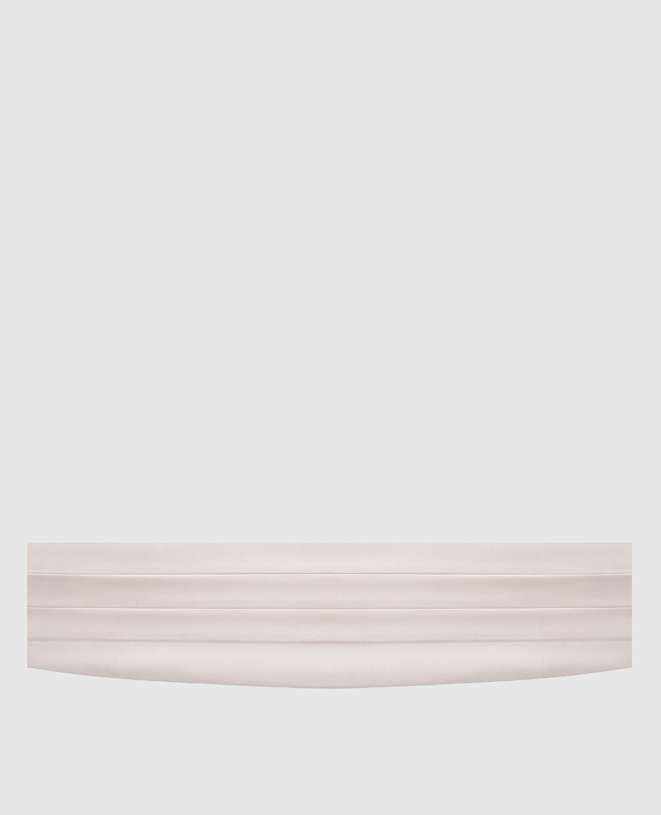 

Beige silk cummerbund Stefano Ricci