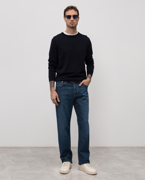 Trussardi Blue wool jumper M0058000007NMK605K02