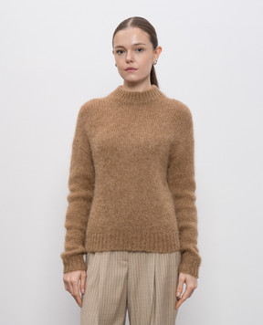 Peserico Brown alpaca wool sweater S99437F0309241