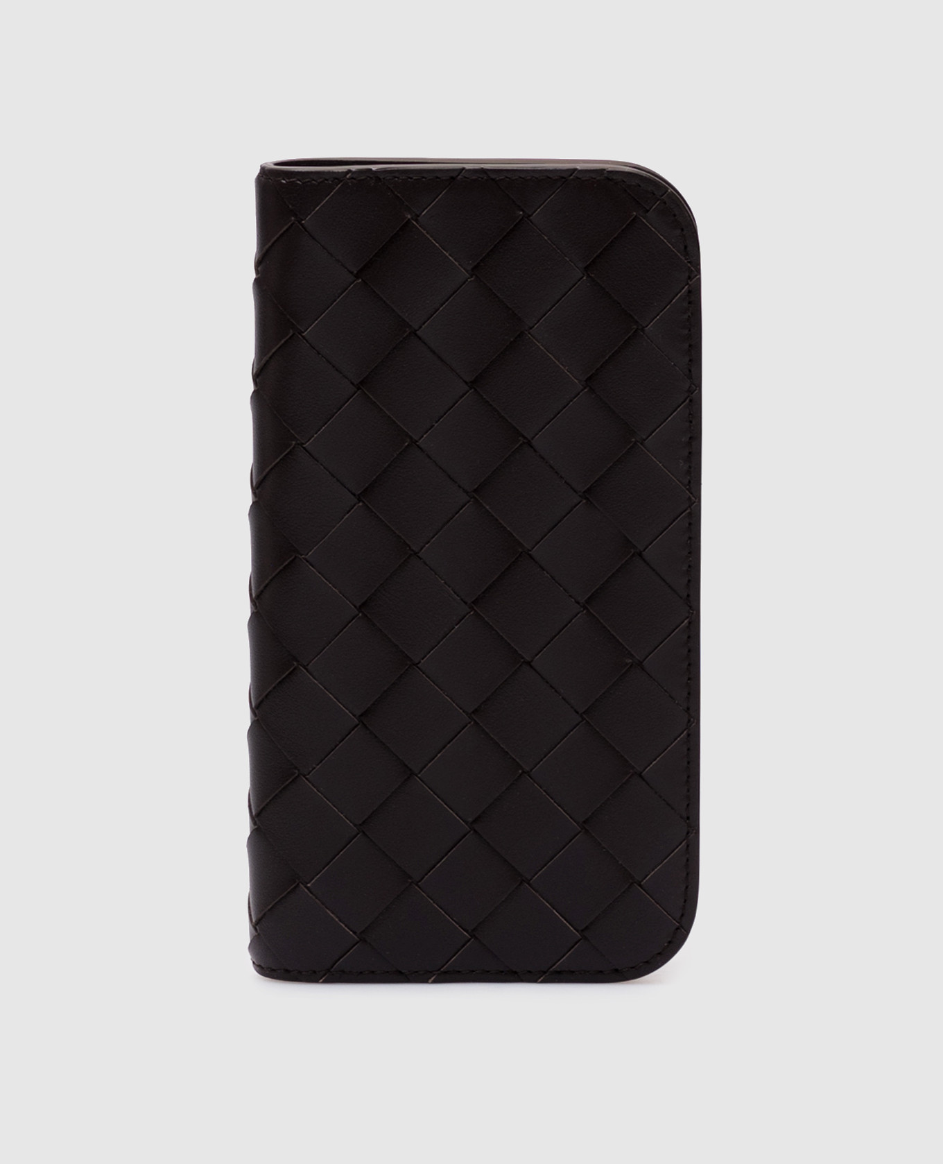 

Brown leather case Foglio for Iphone 16 Pro Bottega Veneta