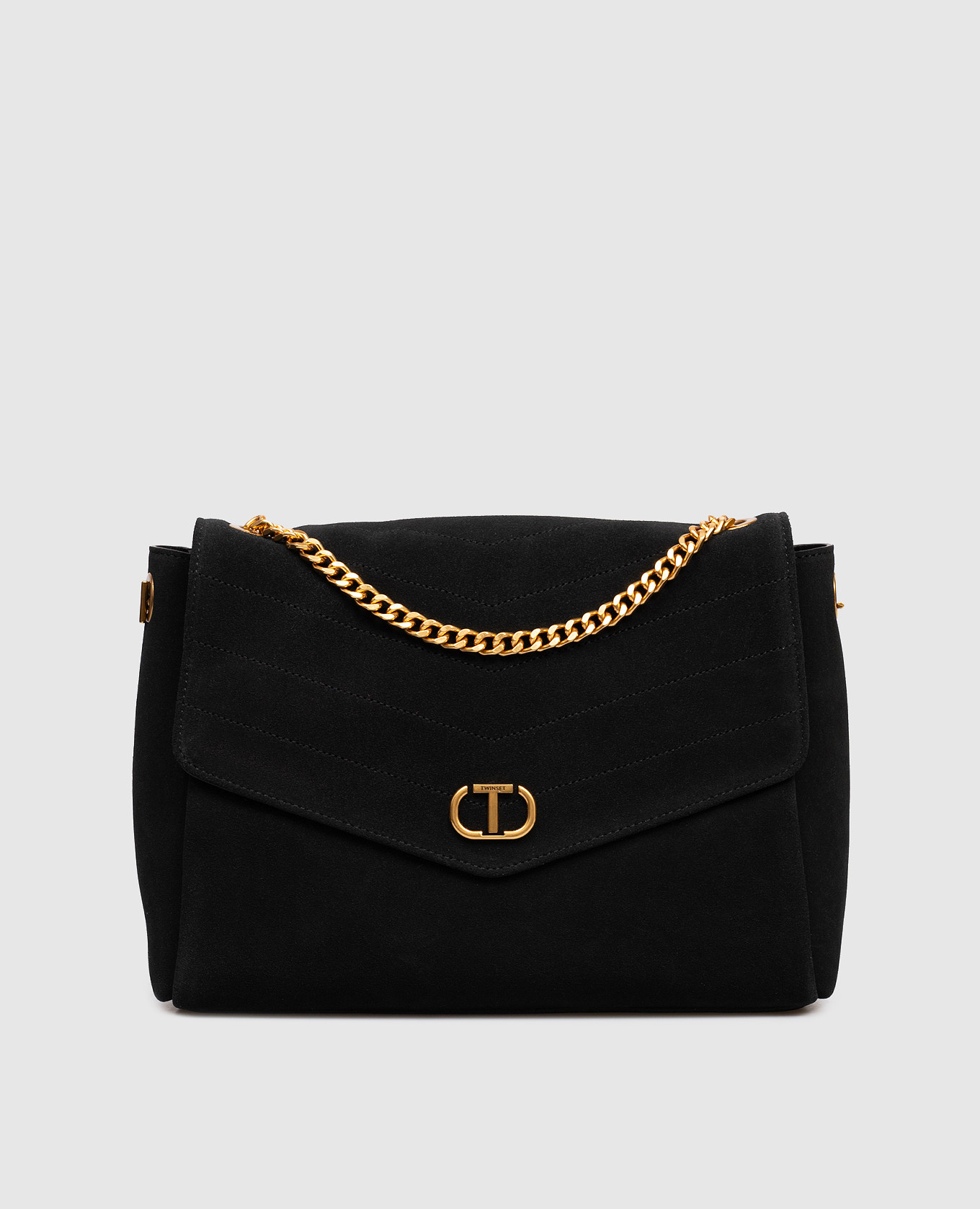 

Black suede Dreamy bag Twinset