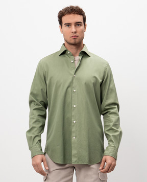 Enrico Mandelli Green shirt 0SPORT5503