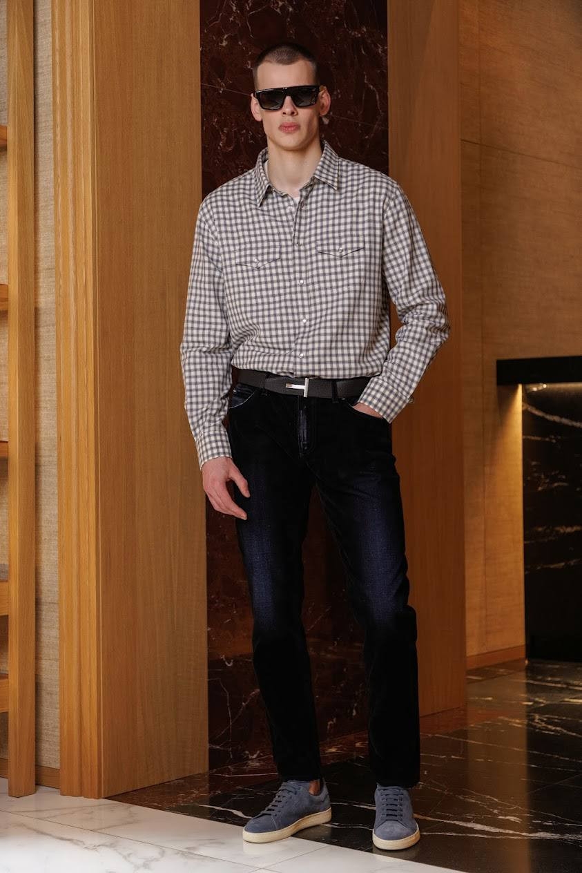 

Black velvet-coated jeans with logo Dolce&Gabbana