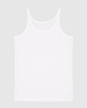 Dolce&Gabbana Children's set of white t-shirts with a logo patch L4J702ON00H