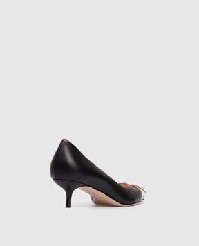 Valentino Bepointy black leather shoes 6W2S0LQ0DAL