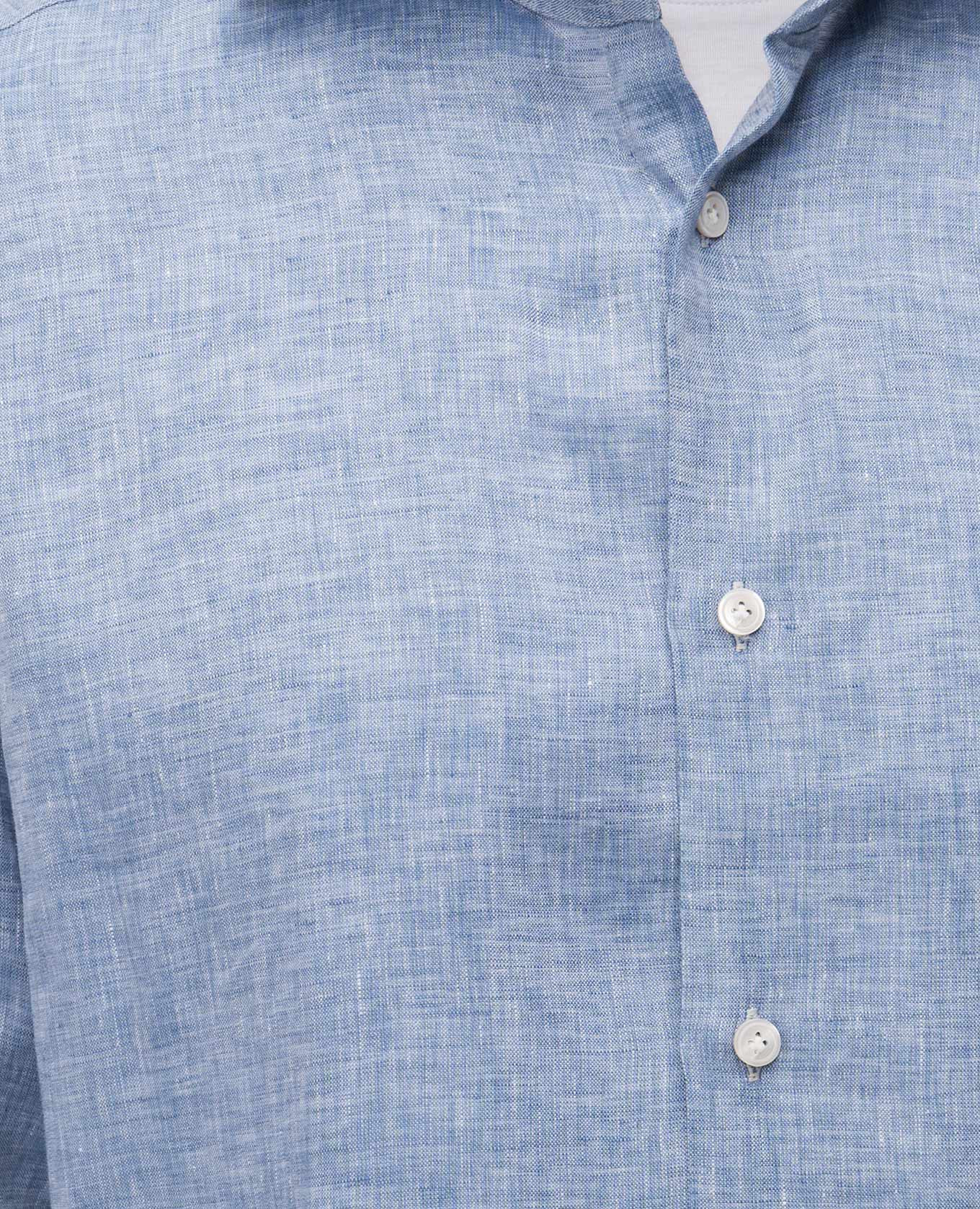 

Blue linen shirt Enrico Mandelli