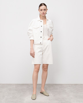 Lou Lou Studio White denim jacket DAVE DAVE