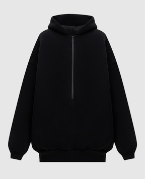 Fear of God Black insulated zip hoodie with logo FG25FW12123FLC