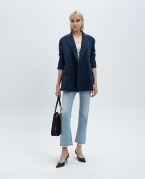 Twinset Blue jeans with a distressed effect 242AP2330
