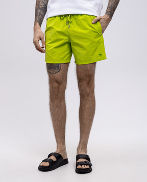 Vilebrequin Requins green swim shorts MOOCD109