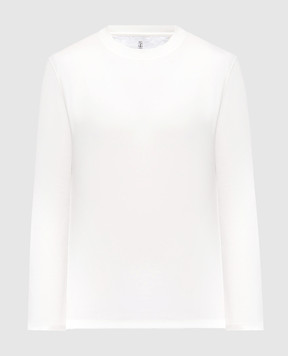 Brunello Cucinelli White longsleeve M0B137407