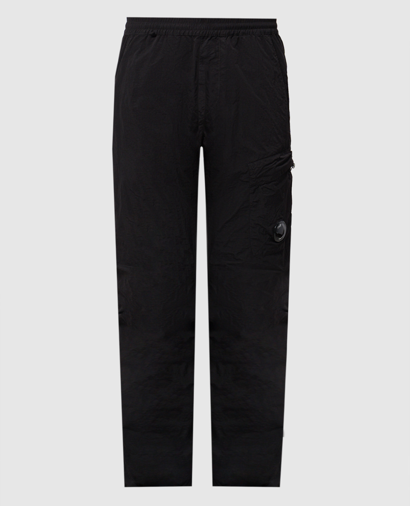 

Black pants with logo patch C.P. Company