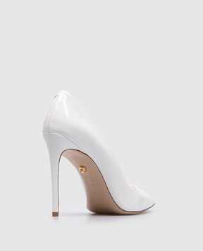 Babe Pay Pls White patent leather shoes 2011190100