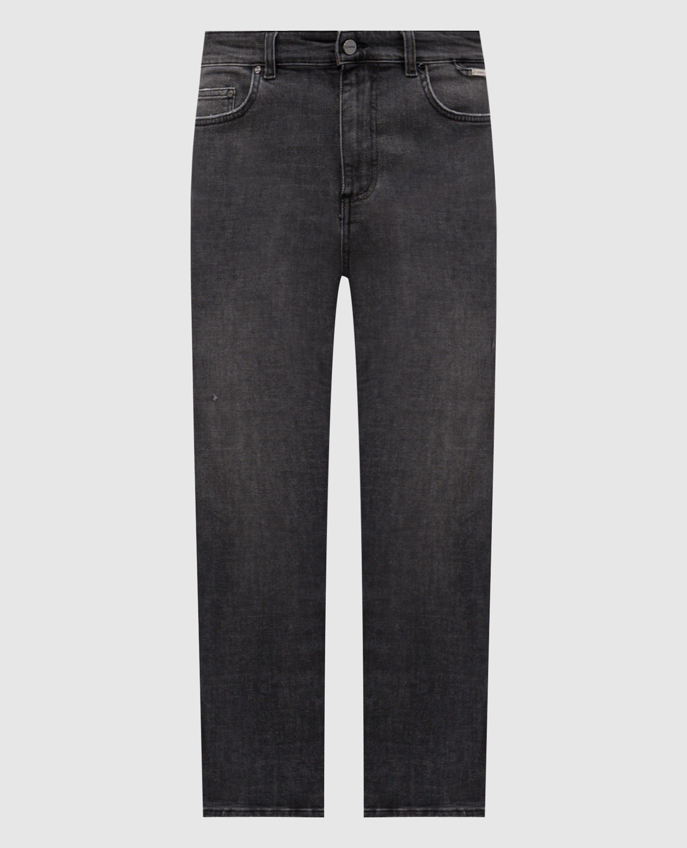 

Grey jeans with logo patch Iceberg