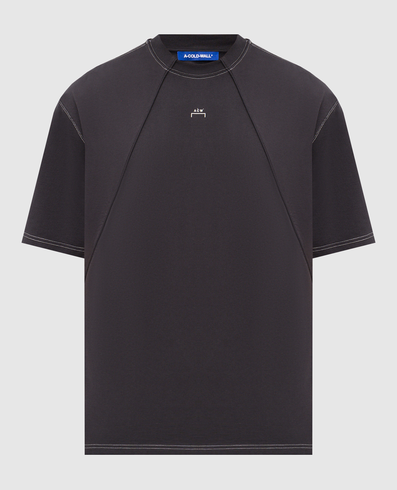 

Grey T-shirt with monogram logo print A Cold Wall