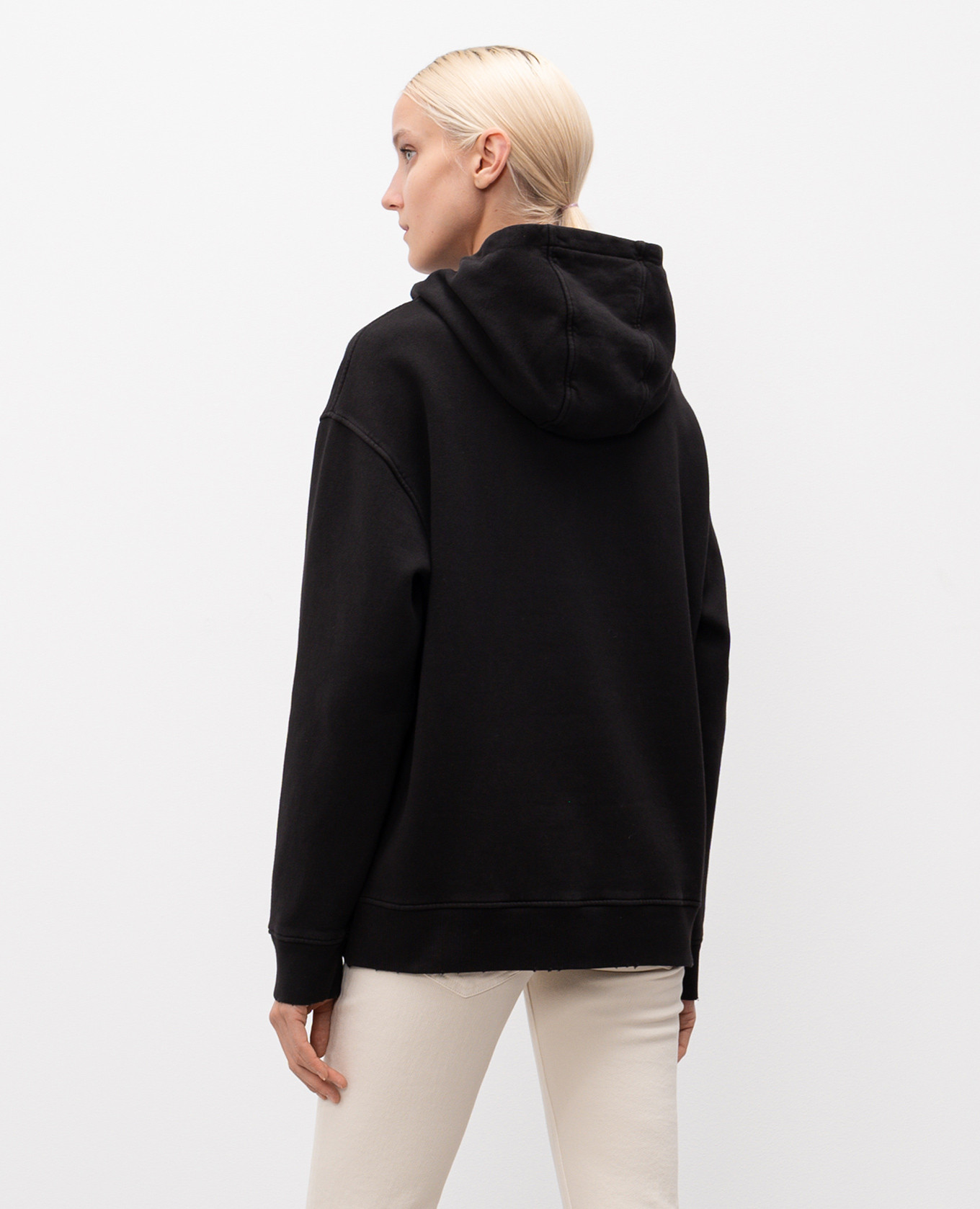 

Black hoodie with print Dondup