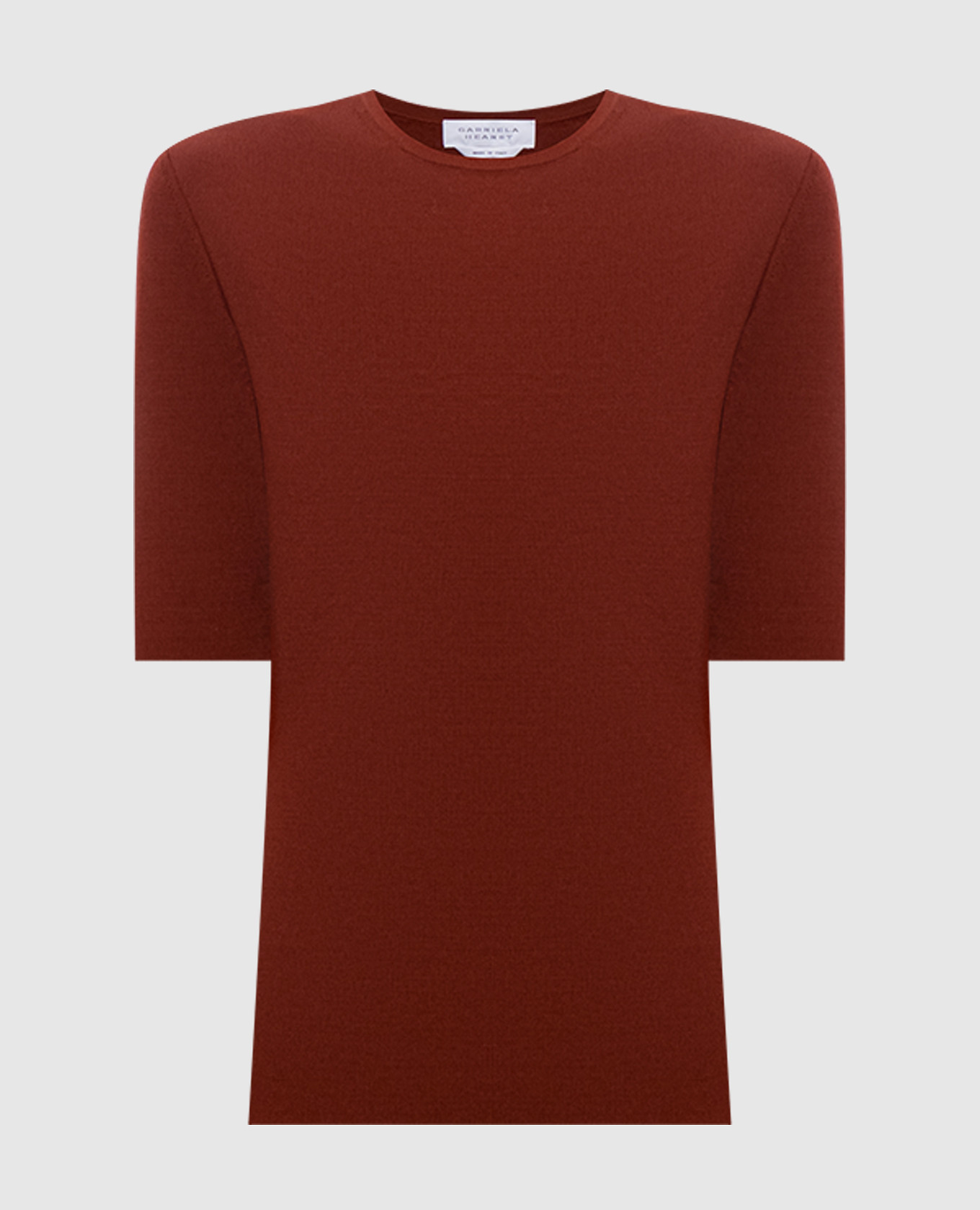 

Brown Andrius wool top Gabriela Hearst