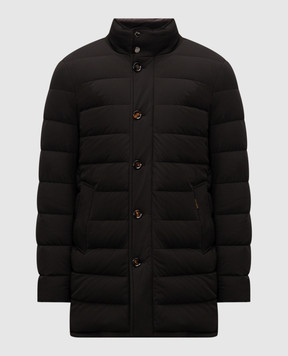 MooRER Gray down jacket CALEGARI CALEGARIKN