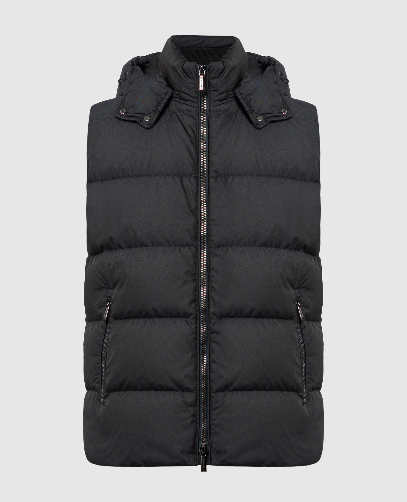 

FIRE blue down quilted vest MooRER