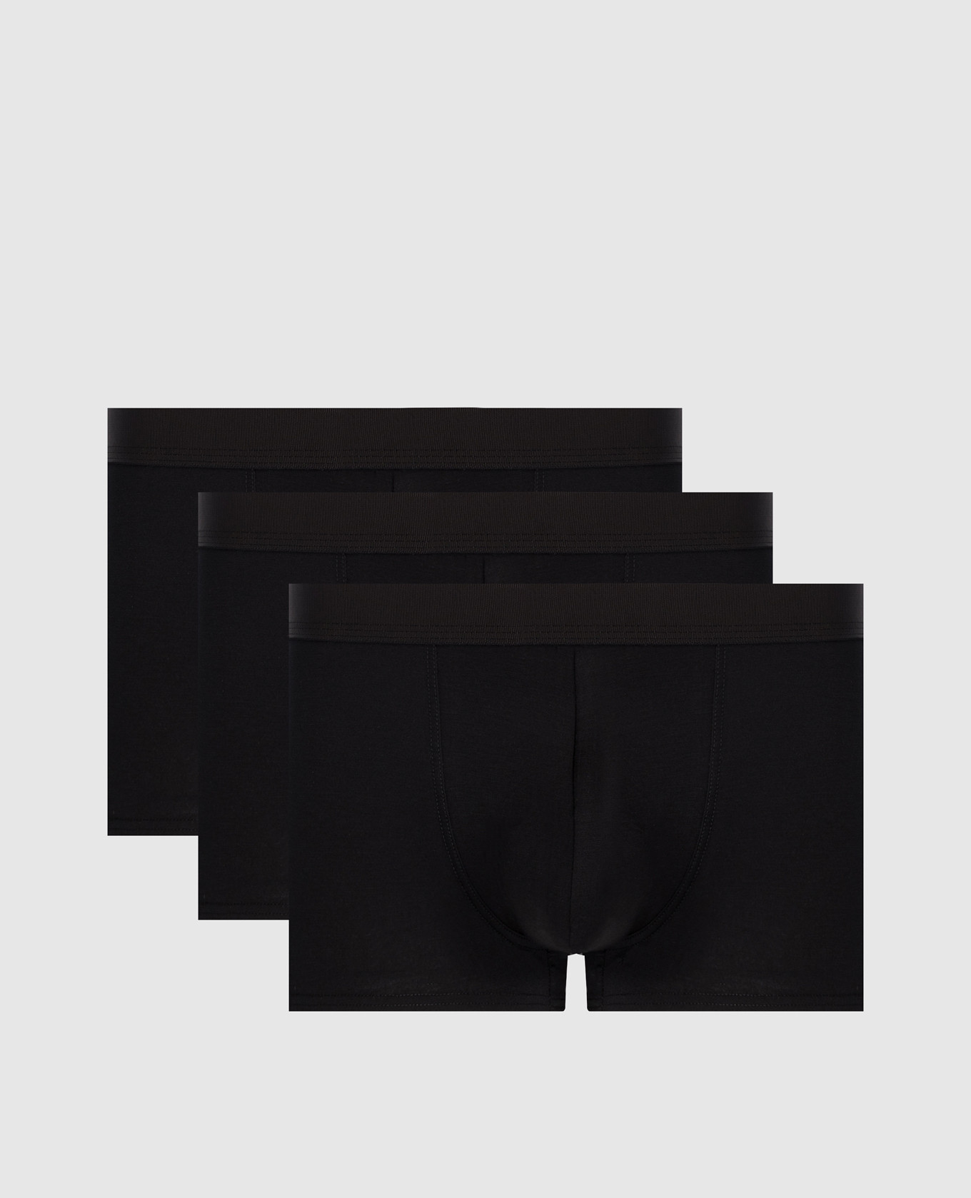 Set of black boxer trunks CDLP