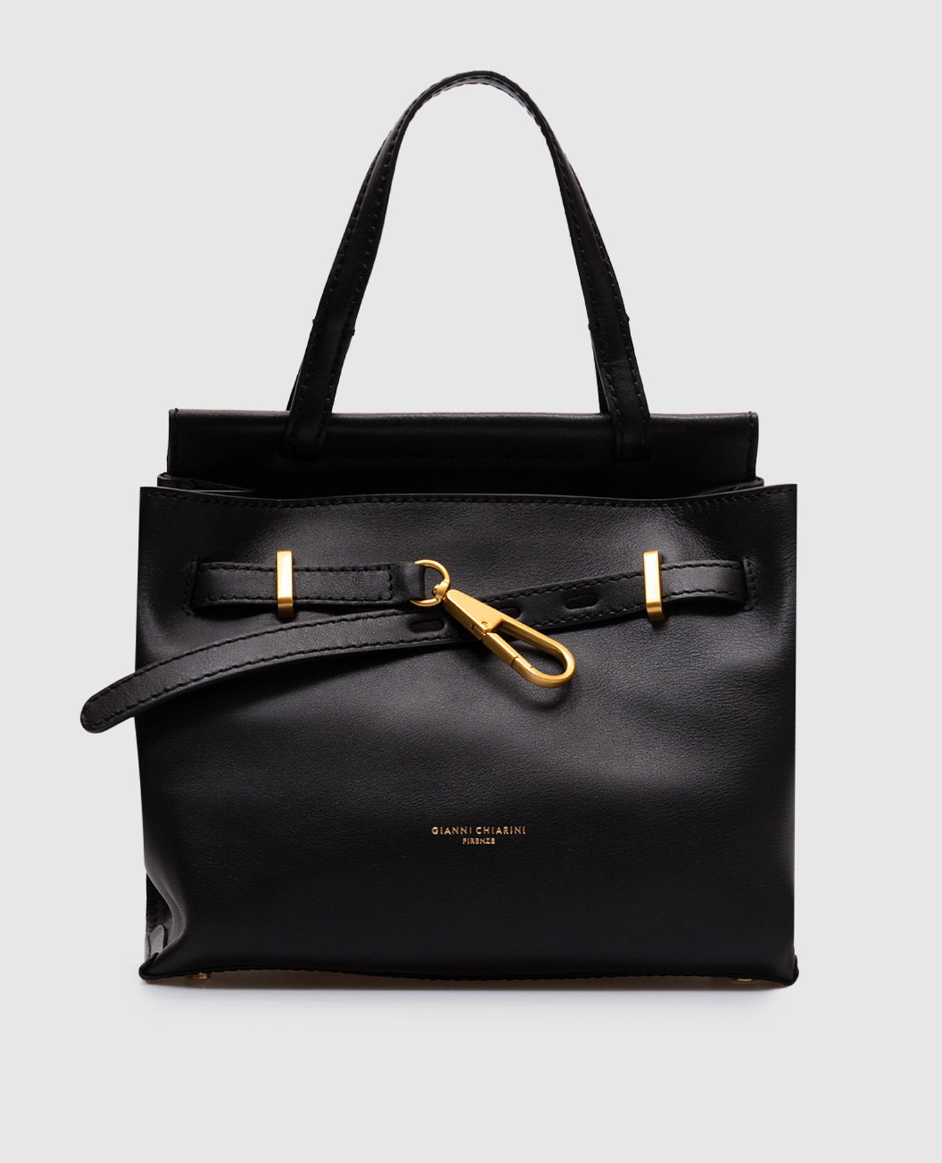 

Black leather bag Tilda Gianni Chiarini, Beige