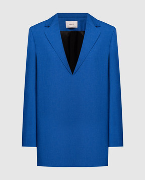 Coperni Chaqueta de lana azul COPV55835