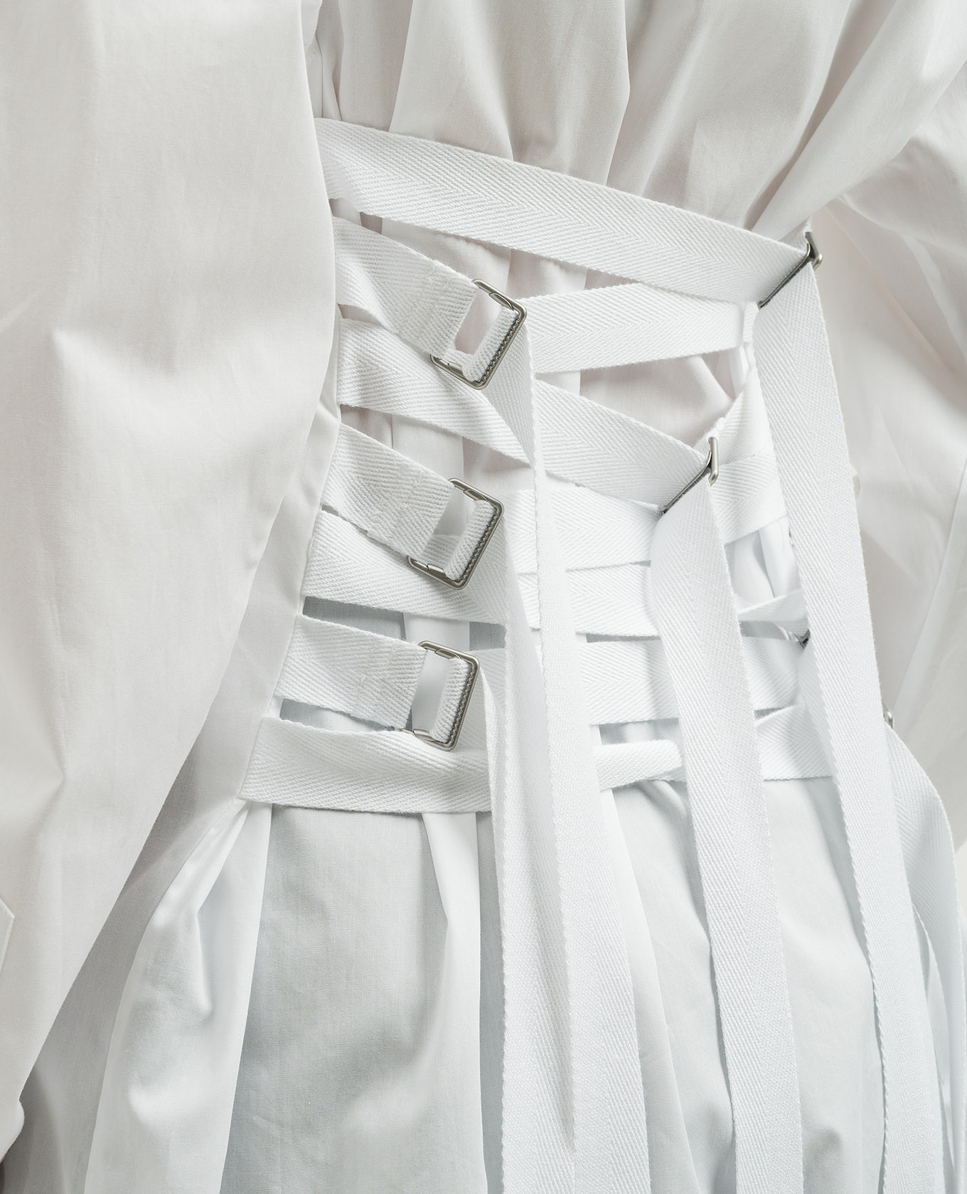 

White shirt with straps Ann Demeulemeester