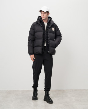 Moncler Grenoble Black jacket with logo J20978G0002389ALV