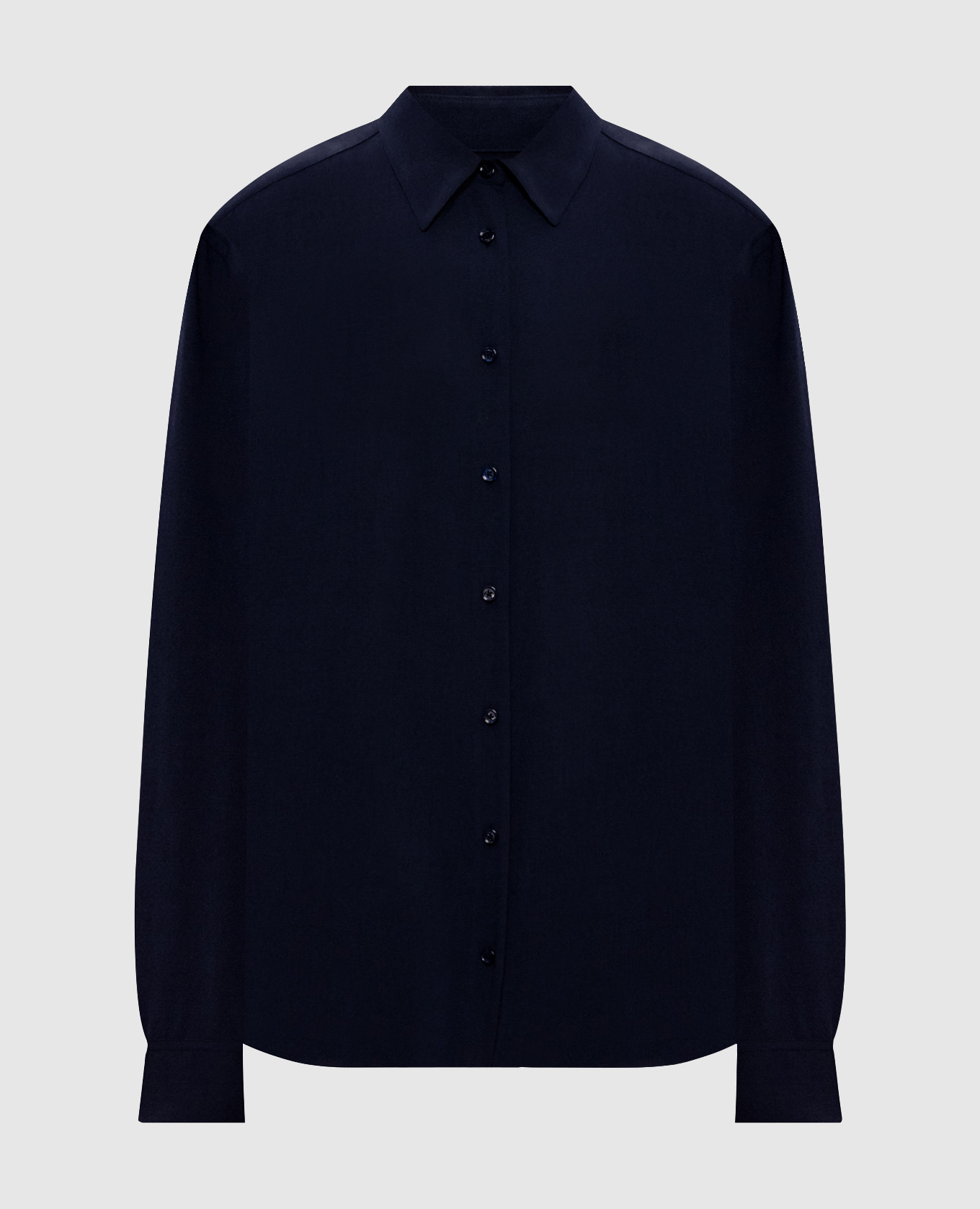 Blue shirt with wool Toteme