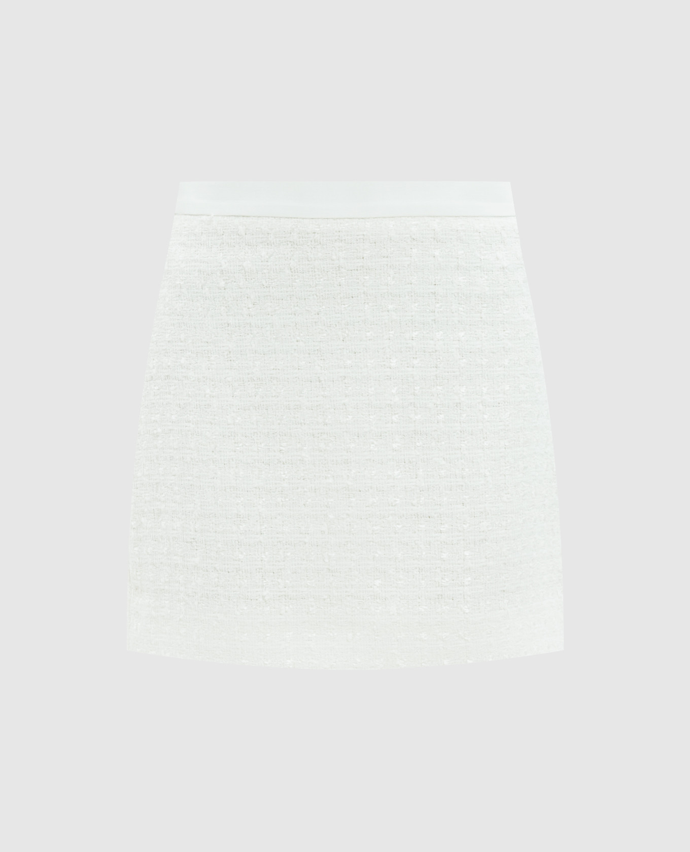 

White tweed mini skirt Casablanca