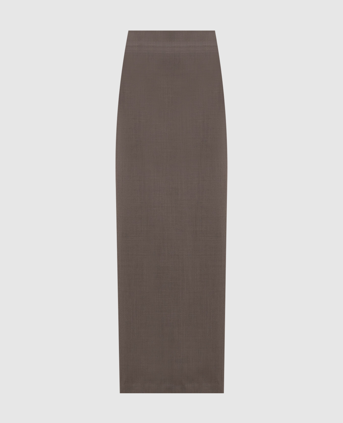 

Beige skirt with wool Brunello Cucinelli