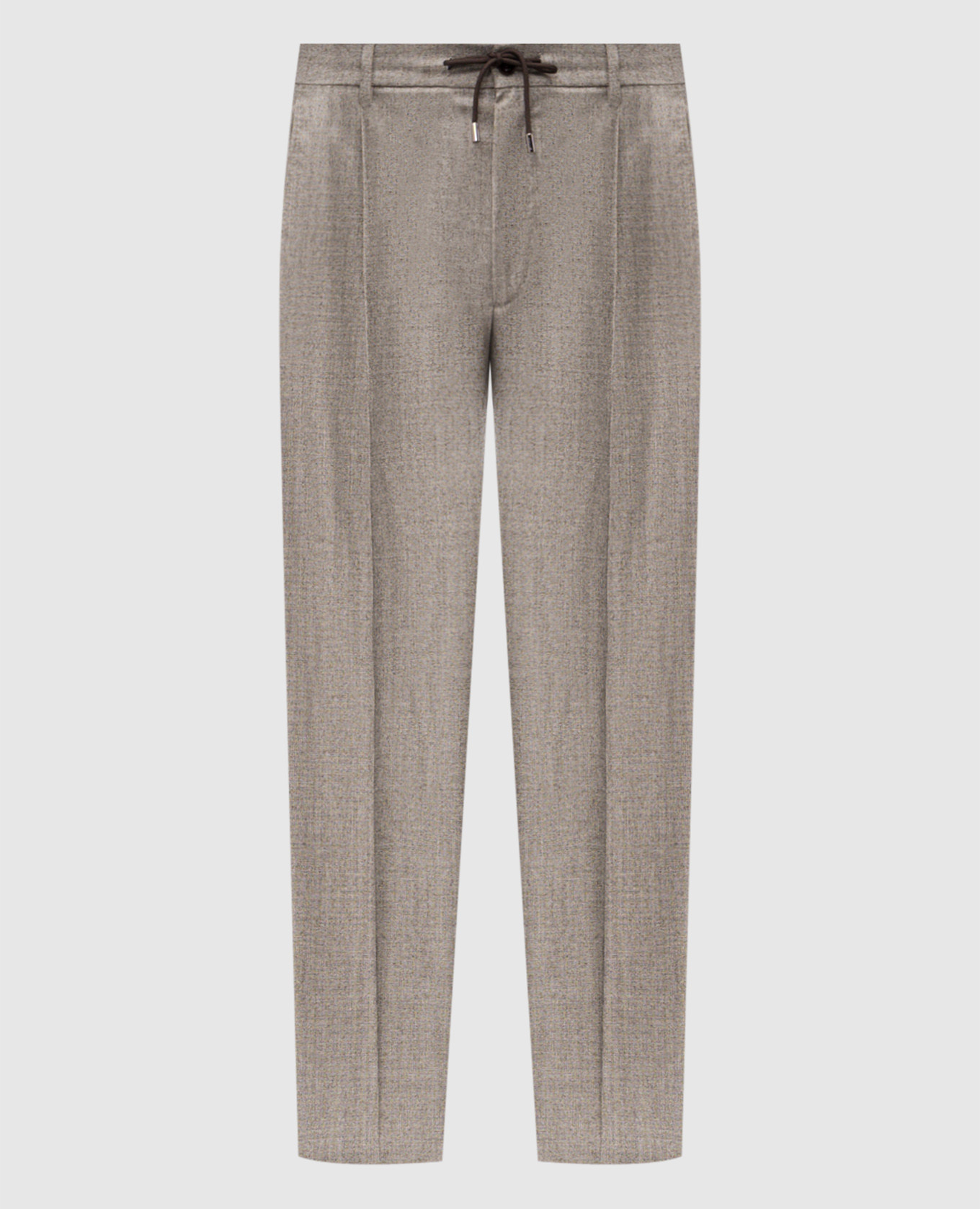 Beige ANTON wool pants MooRER
