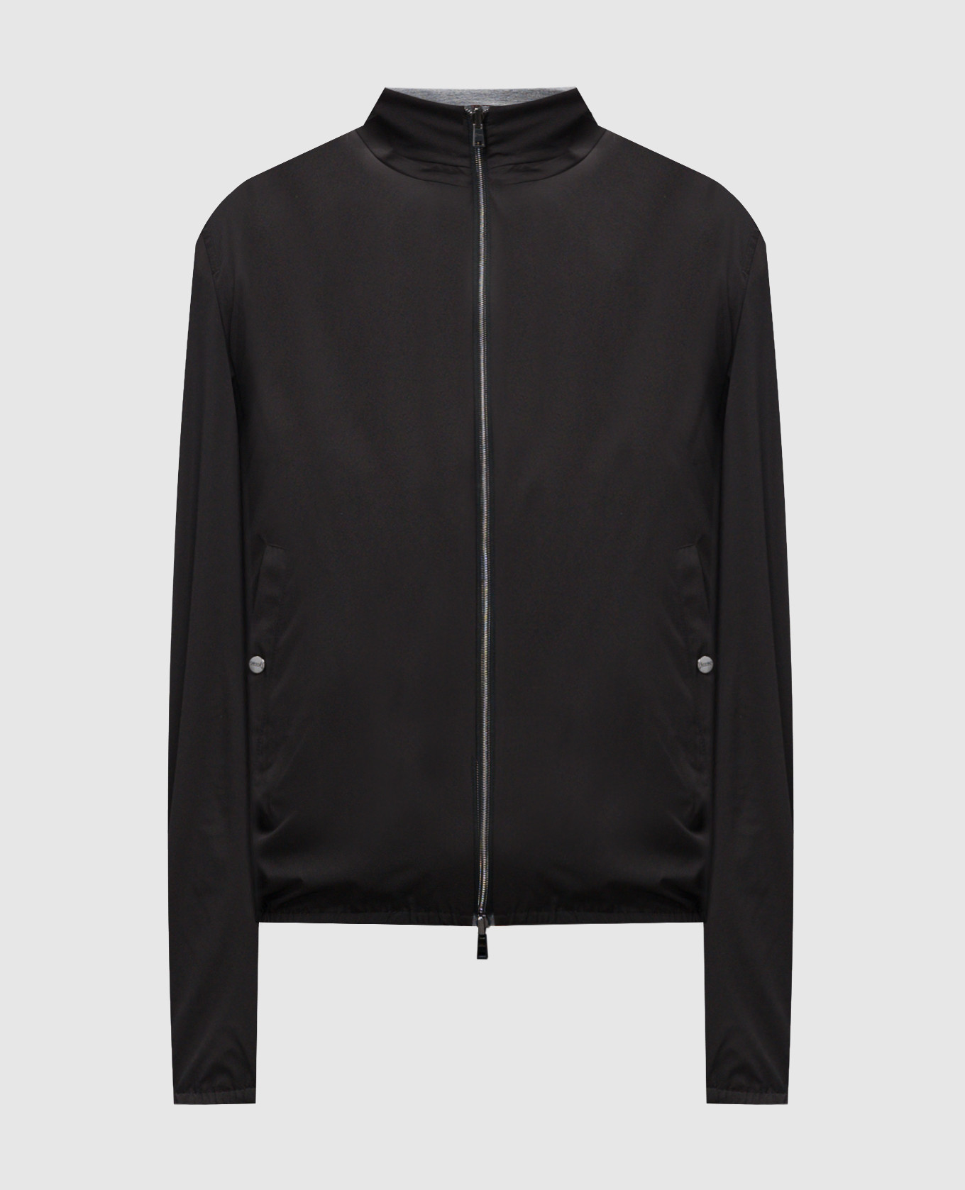 

Reversible windbreaker with logo Herno, White
