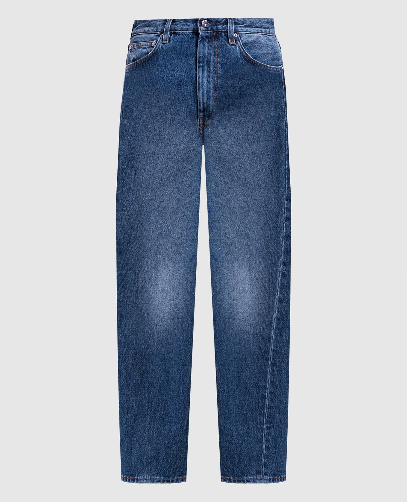

Blue jeans with a worn effect Toteme