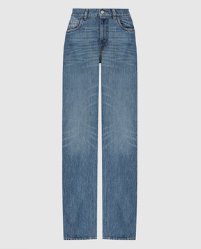 Coperni Vaqueros azules con efecto desgastado COPP78252