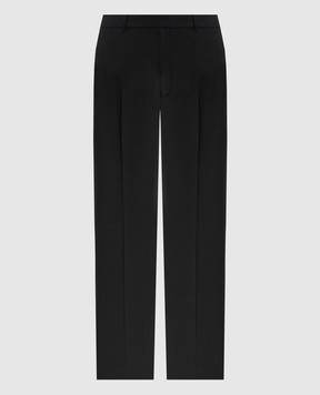 Casablanca Black pants with wool MPF24TR10203
