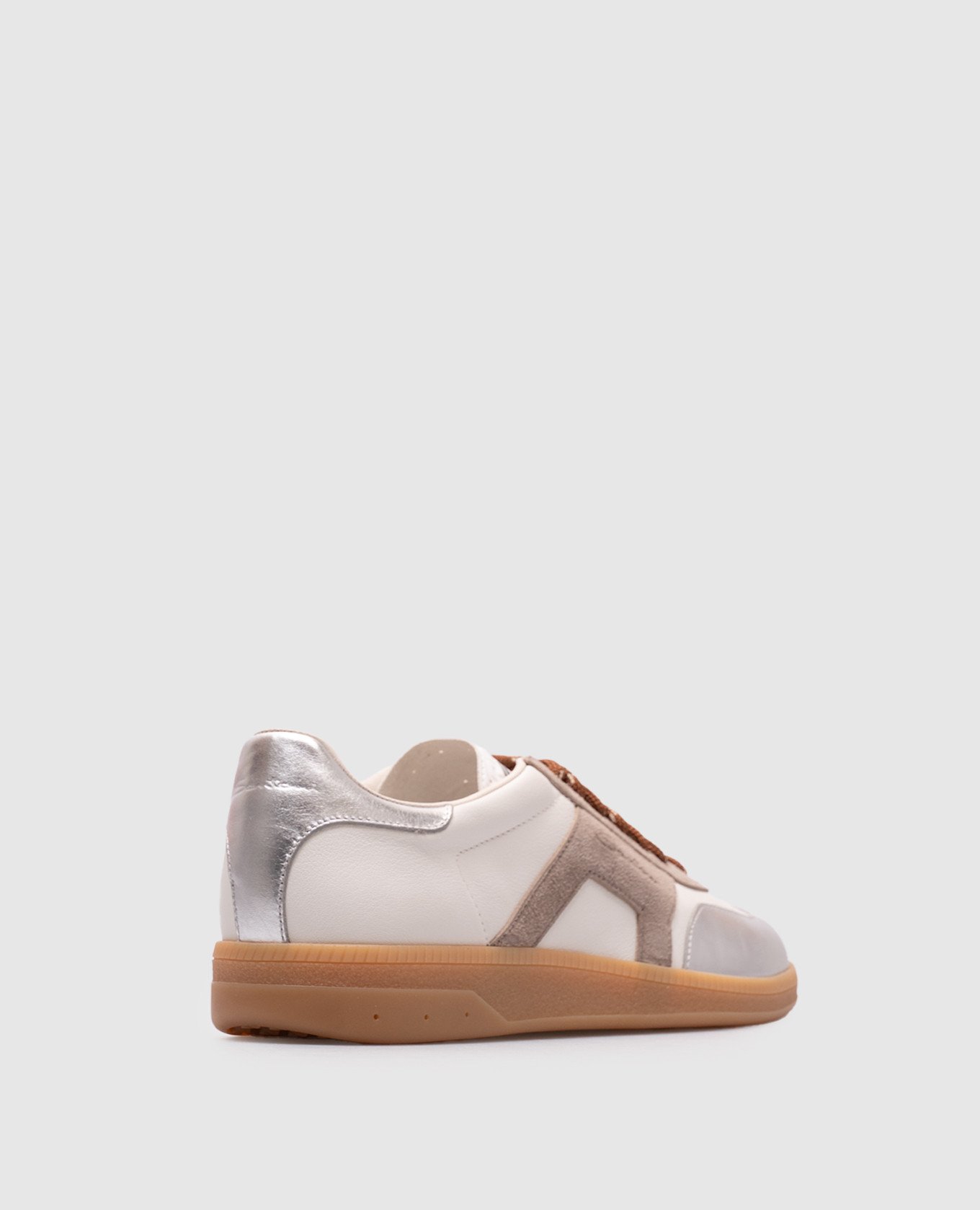 

White leather sneakers Santoni