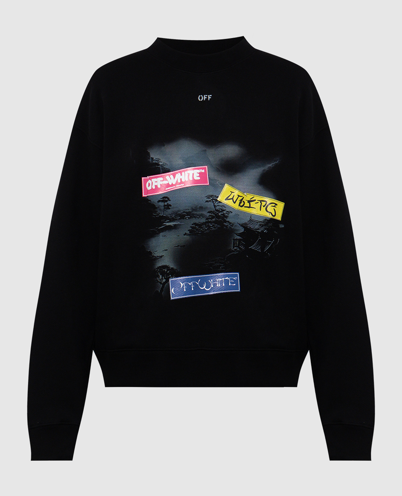 

Black sweatshirt with a print Off-White