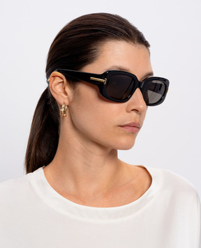 Tom Ford Black ICON sunglasses with logo FT1253