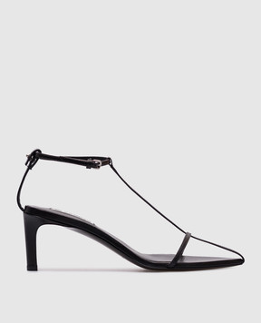 Jil Sander Black leather sandals J16WL0030P8389