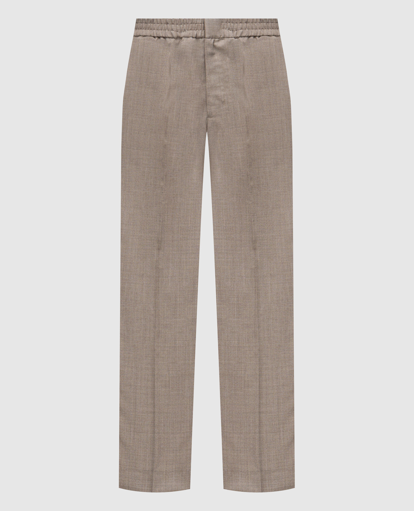 

Beige wool pants Ami Paris