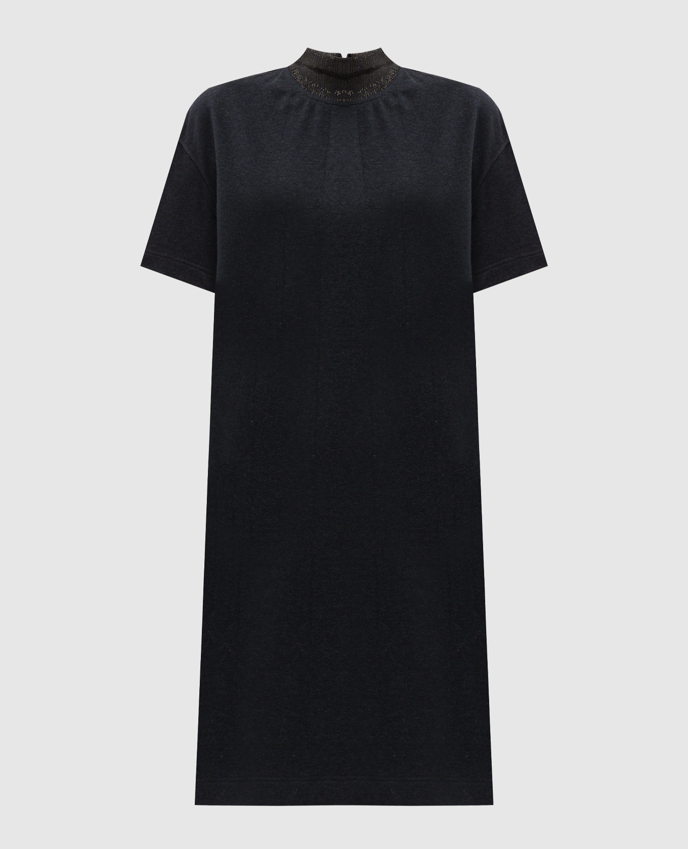 

Gray dress with monil chain Brunello Cucinelli, Grey