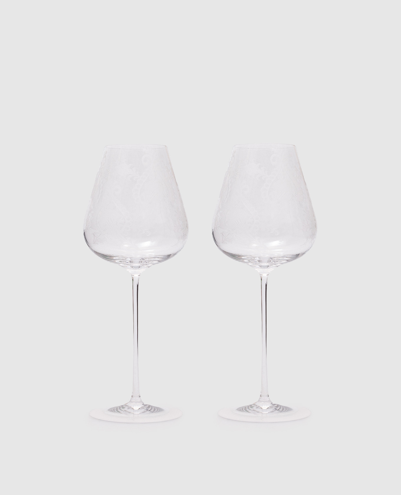 

Set of crystal glasses for white wine Stefano Ricci, Transparent