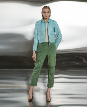 Tom Ford Green short cargoes PAW555FAX1146