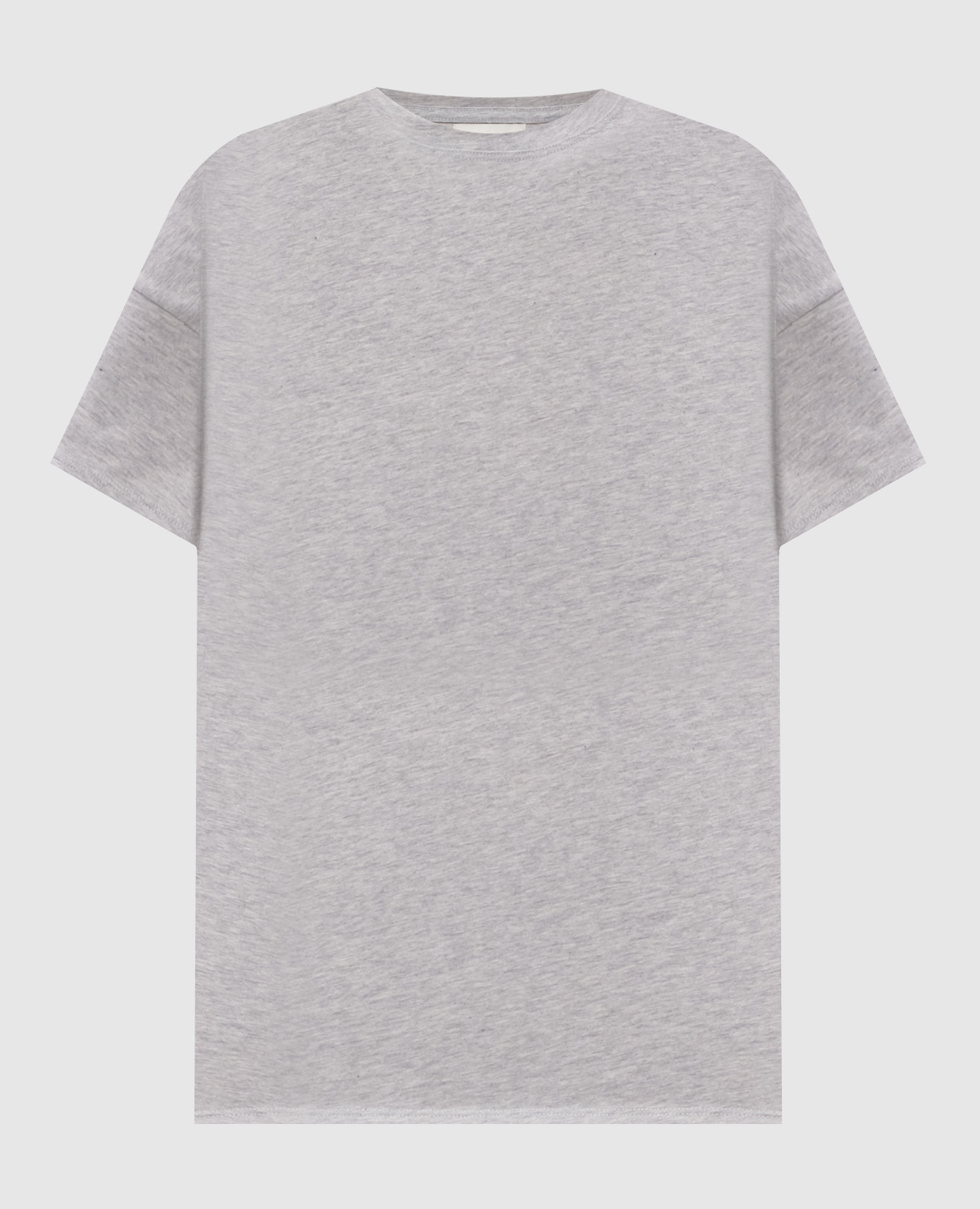 Gray melange T-shirt BASILUZZO Loulou de Saison